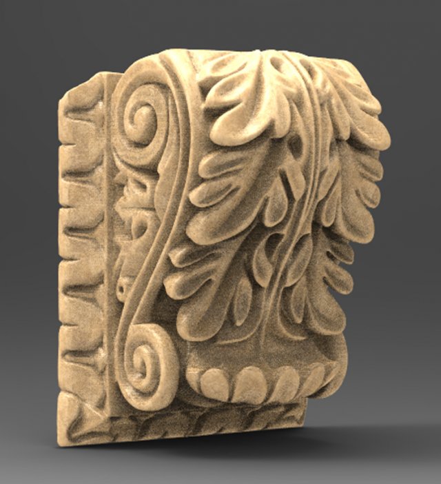 architectural decorative 7 Model 3D .c4d .max .obj .3ds .fbx .stl .blend 