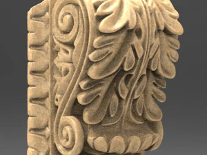 dekoratif arsitektur 7 Model 3D