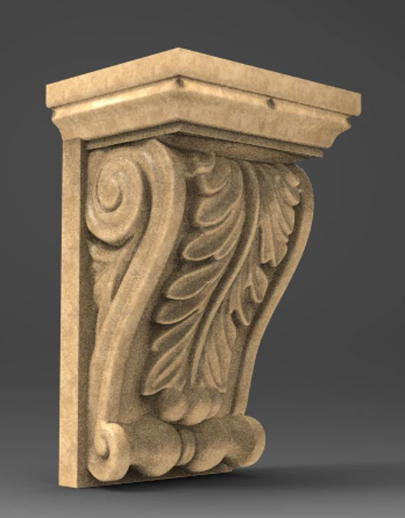 architectural decorative 8 3D Model .c4d .max .obj .3ds .fbx .stl .blend 