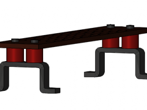 barra de tierra 3D Model