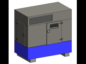 motogenerador 3Dモデル