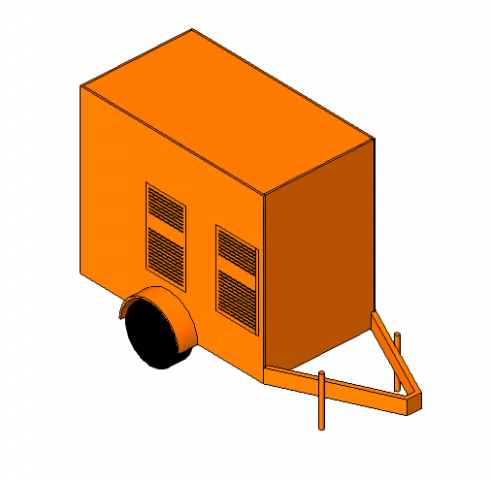 motogenerador 3D मॉडल .c4d .max .obj .3ds .fbx .stl .blend 