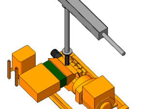 motogenerador Modelo 3D