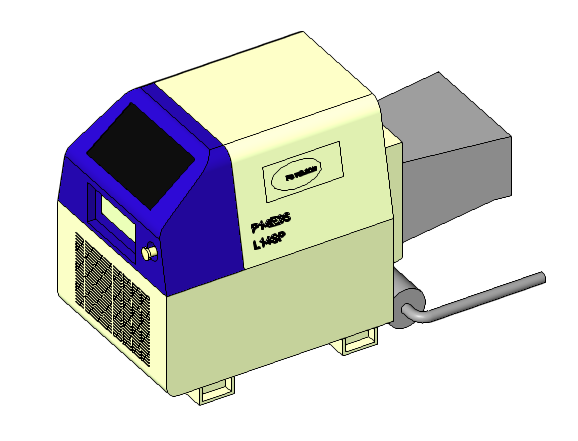 motogenerador Modello 3D .c4d .max .obj .3ds .fbx .stl .blend 