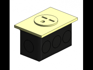 tomacorriente Model 3D