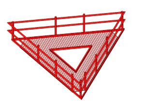 soporte tipo avion 3D Model