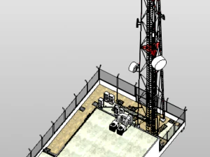 telecomunicaciones Modelo 3D