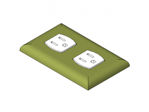 tomacorriente 3D Model