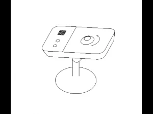 camara de seguridad 3D Модель