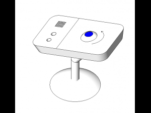 camara de seguridad Modello 3D