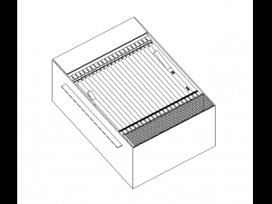 dslam alcatel 3D Model
