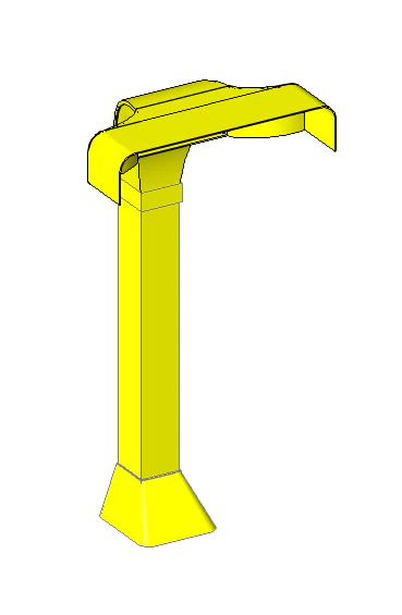 bajada de fibra optica 3D Model .c4d .max .obj .3ds .fbx .stl .blend
