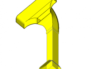 bajada de fibra optica Modelo 3D