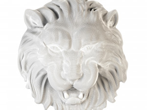 lions head 3D मॉडल