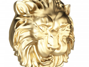 lions head 3D मॉडल