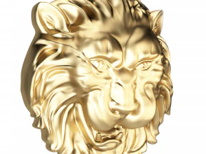 lions head 3D Model