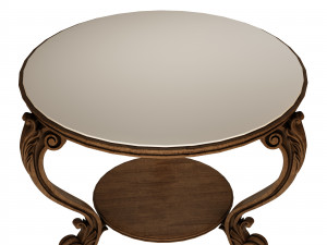 Classic table 3D Modell