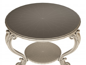 Classic table 3D Modell