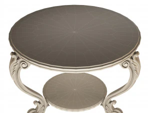 Classic table 3D Model