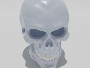 stylized skull 3D 모델