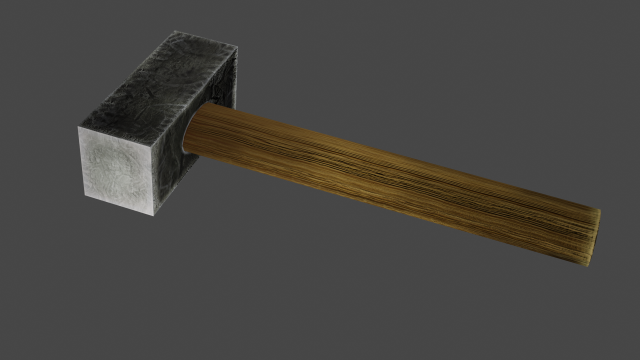 hammer 3Dモデル .c4d .max .obj .3ds .fbx .stl .blend 