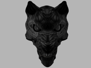 zombie wolf 3D Model