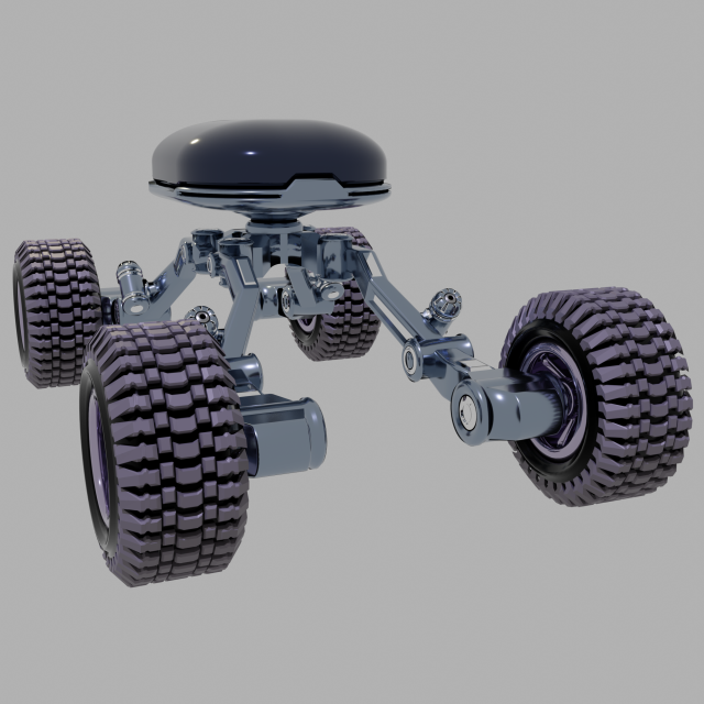 dron 3D Model .c4d .max .obj .3ds .fbx .stl .blend 