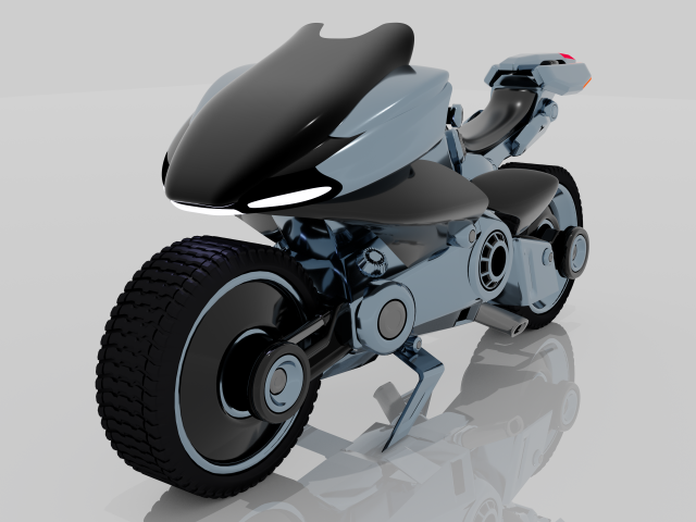 motorbike 3D-Modell .c4d .max .obj .3ds .fbx .stl .blend 