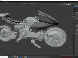 motorbike 3D Model