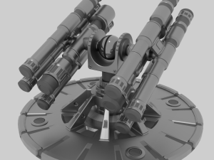 rocket launcher Model 3D