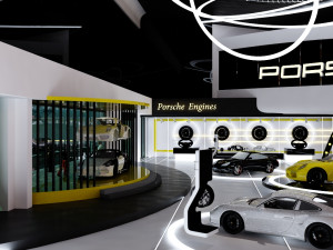Car showroom 3D Модель