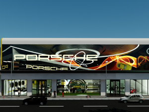 Car showroom 3D Модель