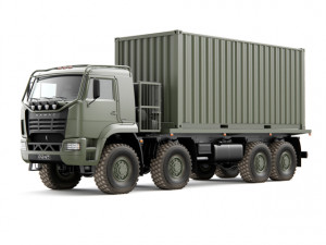 Military truck Model 3D