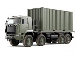 Military truck 3D Model