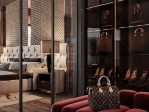 Luxury bedroom 3Dモデル