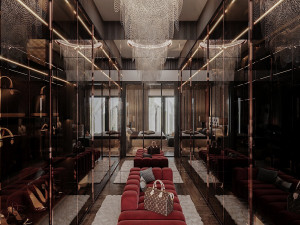 Luxury bedroom 3D 模型