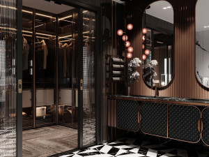 Luxury bedroom 3D 模型