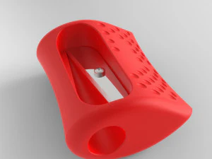 apontador de l&aacute;pis Modelo 3D