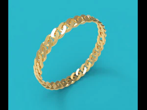 cuban chain 3D Model