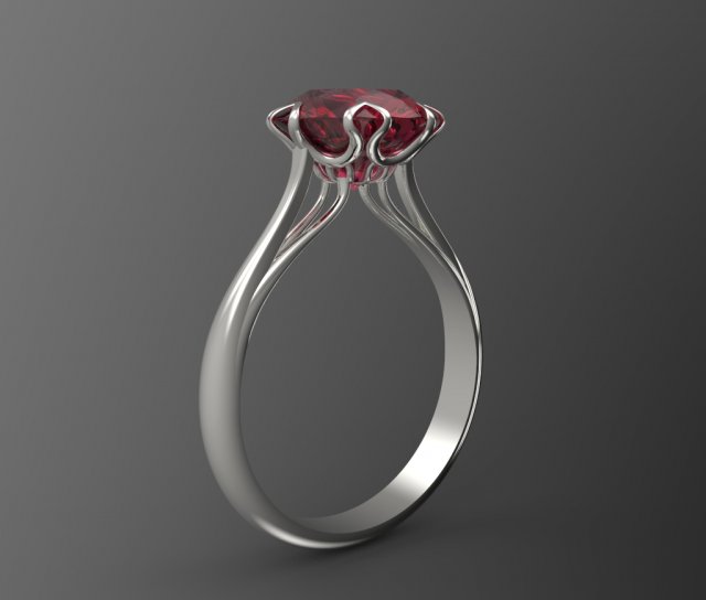 wedding ring 3D Модель .c4d .max .obj .3ds .fbx .stl .blend 