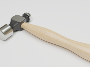 ball peen hammer Model 3D