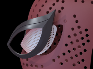 SPIDER MAN FACESHELL FOR 3D PRINTING-STL FBX ZTL 3D Принт Модель