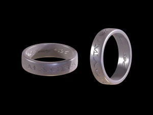 FREE-ANCHARTED Nathan DrakeS ring-3D PRINT STL 3D Print Model