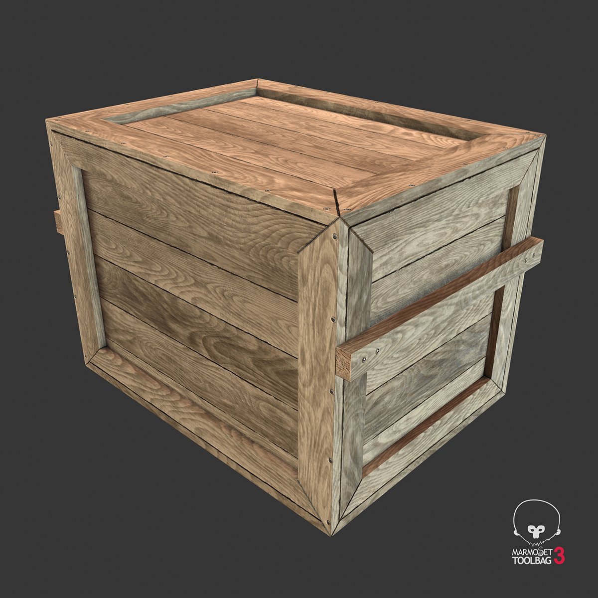 Wooden Artist Storage/Tool Box 3D Model $16 - .max .fbx .obj - Free3D