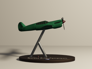 p-40 tomahawk 3D Model