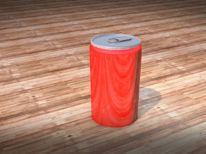 a can of coke Model 3D