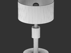 weybridge table lamp Model 3D