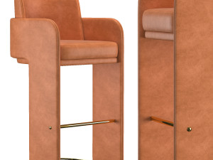 odisseia bar stool 3D Модель