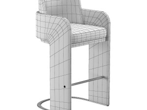 odisseia bar stool 3D Модель