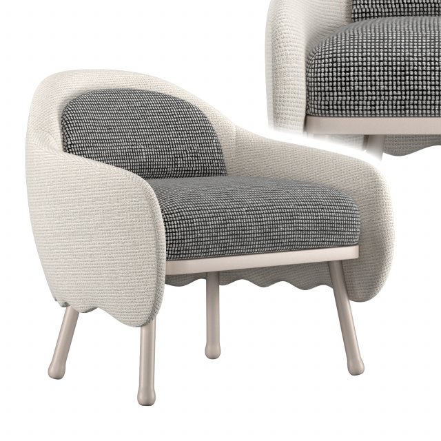 corolla chair 271 Model 3D .c4d .max .obj .3ds .fbx .stl .blend 